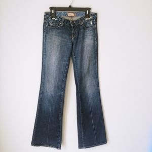 Paige | Laurel Canyon Flare Wide Leg Jeans